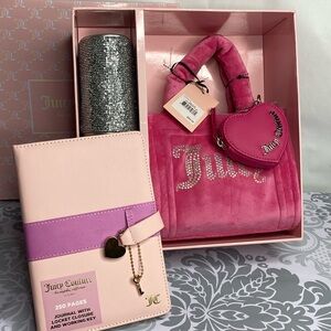 Juicy Couture 3 Piece set New in Box with FREE Journal Juicy Couture